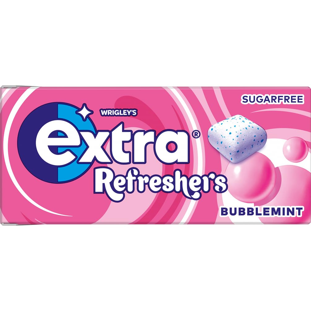 Extra - Refreshers Kaugummi Bubblemint (112 Stück, 16 Packungen) 4