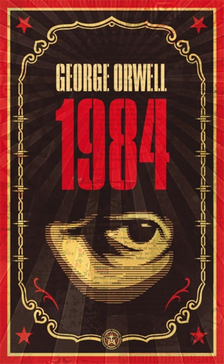 Penguin Nineteen Eighty-Four: The Dystopian Classic Reimagined with Cover Art by Shepard Fairey | Mass Market Paperback