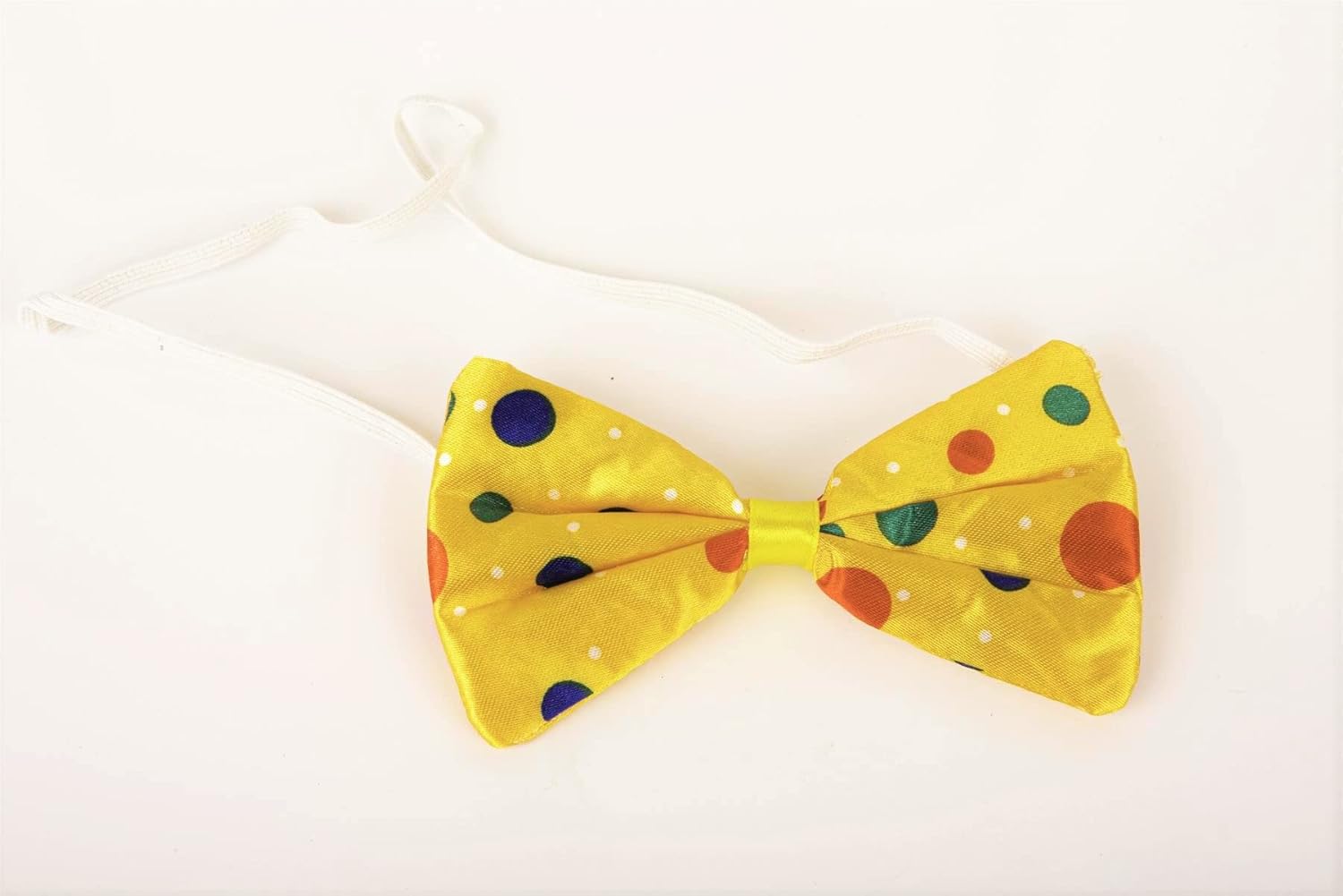 SHATCHI Clown Bow Tie Small Spotted Polka Dots Fancy Dress Party Accessory 3