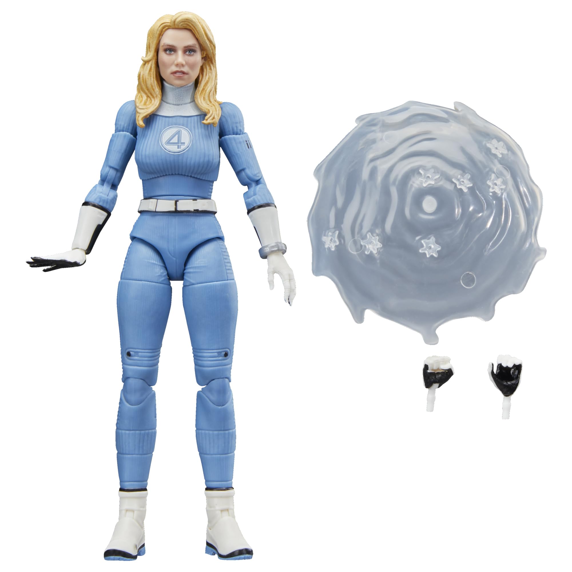 Marvel Legends Invisible Woman Action Figure - 6-Inch Scale with Accessories, Ages 4+