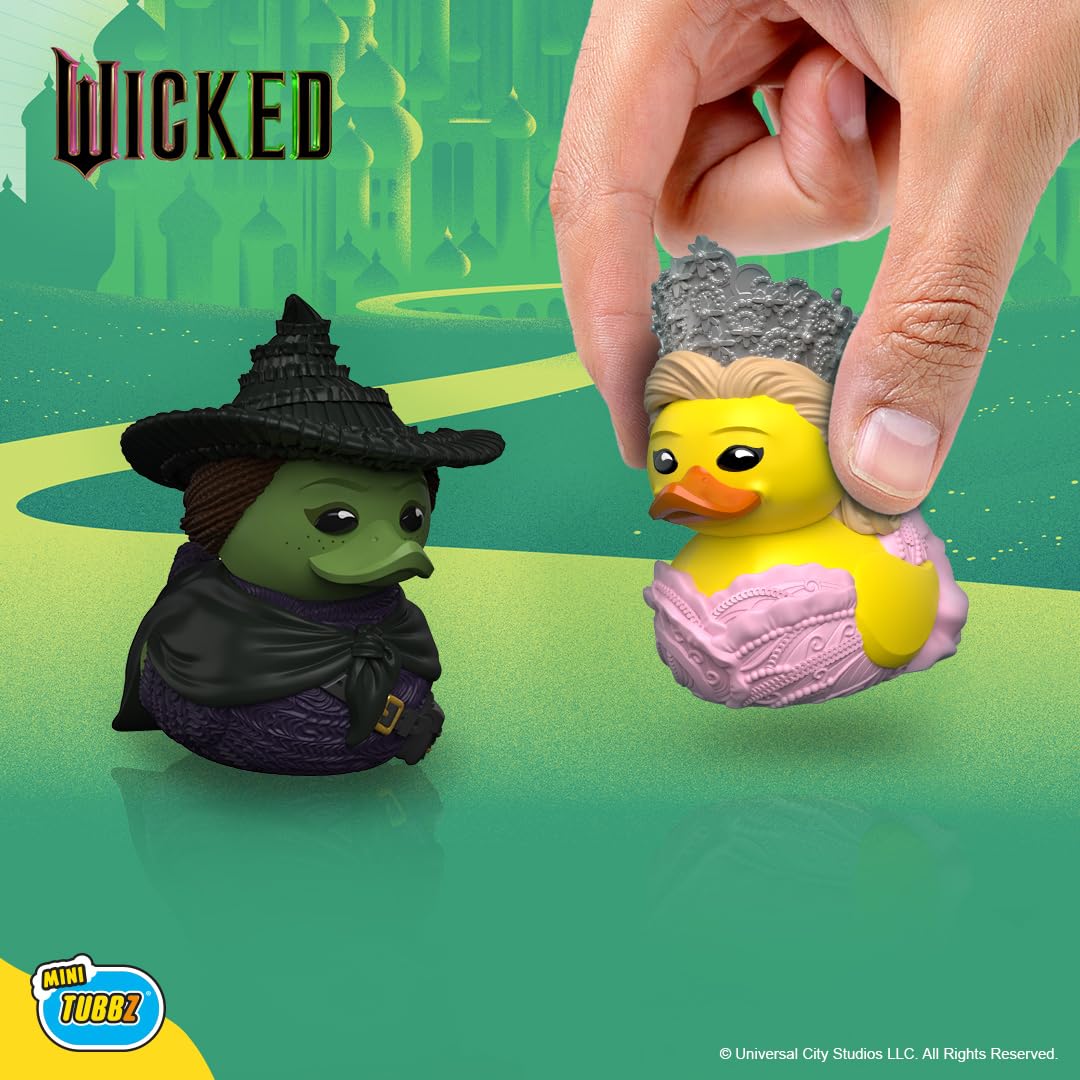 TUBBZ Mini Wicked - Glinda Upland Cosplaying Rubber Duck Vinyl Figure 3