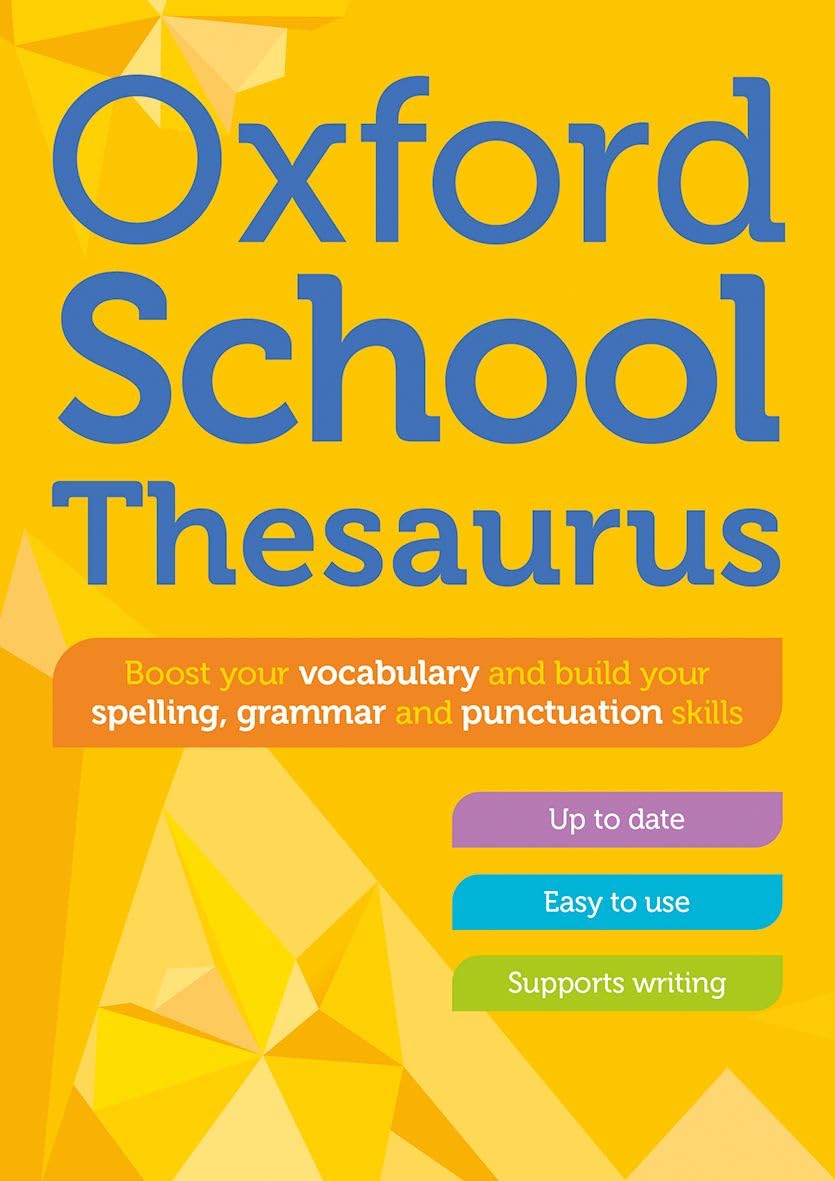 Oxford University Press School Thesaurus - Ages 10+ | Paperback | English/Spanish 1