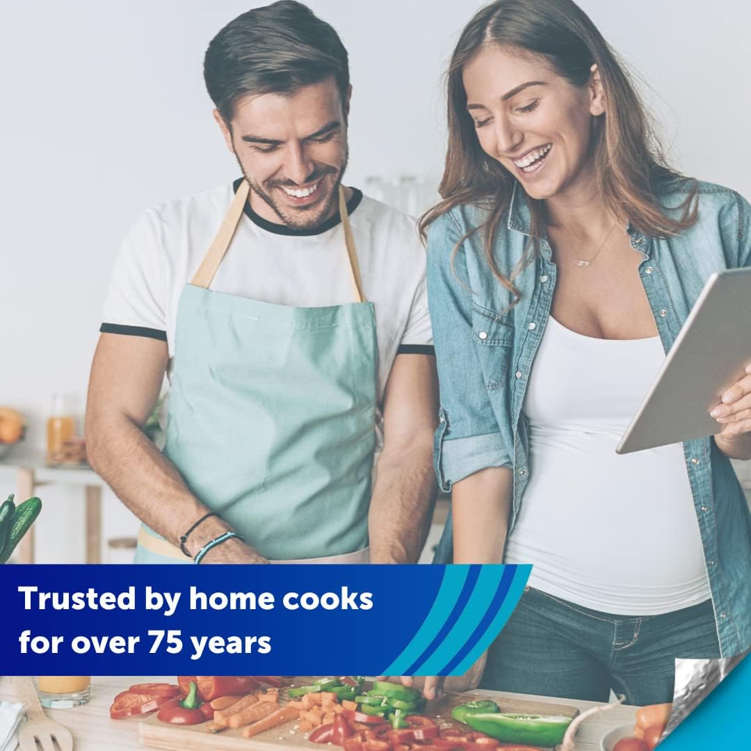 Reynolds - Heavy Duty Aluminium Foil 3 Rolls 457mm x 7.62m with Lock Roll Feature