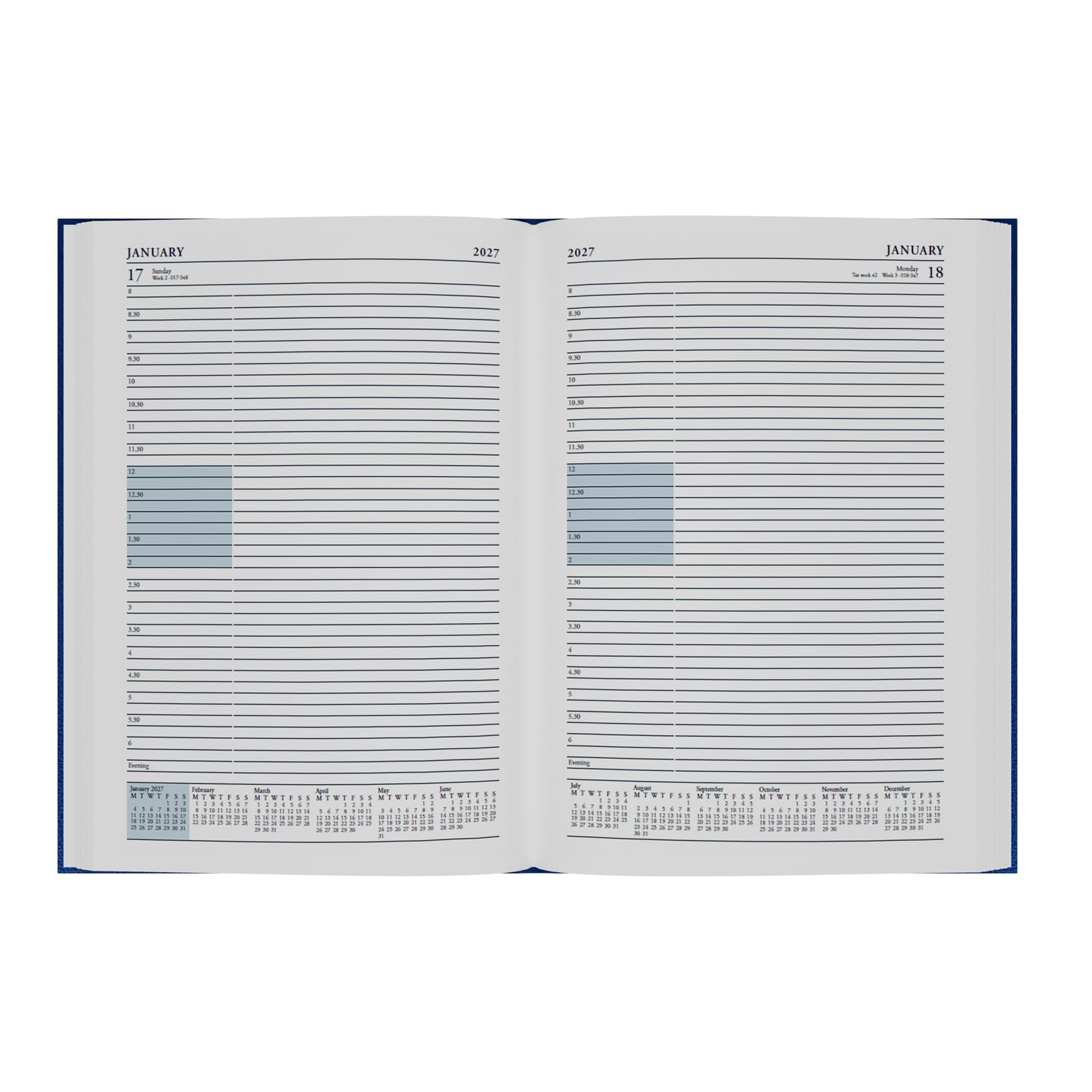 Collins 2026-2027 Mid/Academic Year Appointment Book & Planner - A4 Day-to-Page Organizer | July 2026 - July 2027