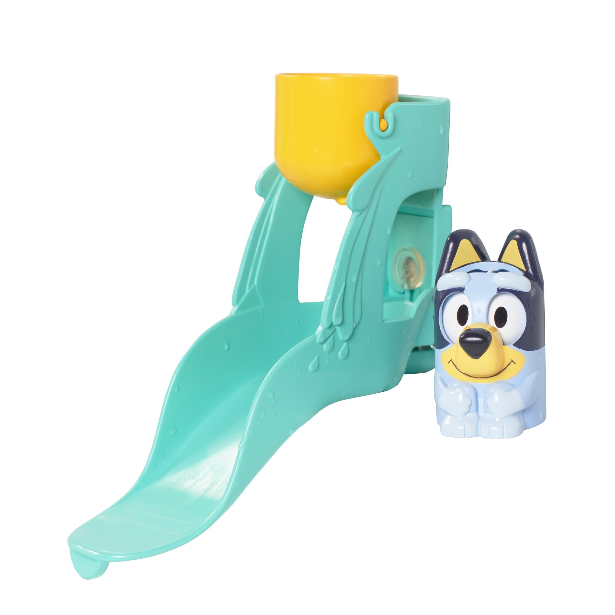 Toomies Bluey’s Waterslide - Bath Toy for Toddlers with Moving Eyes, Water Play Fun