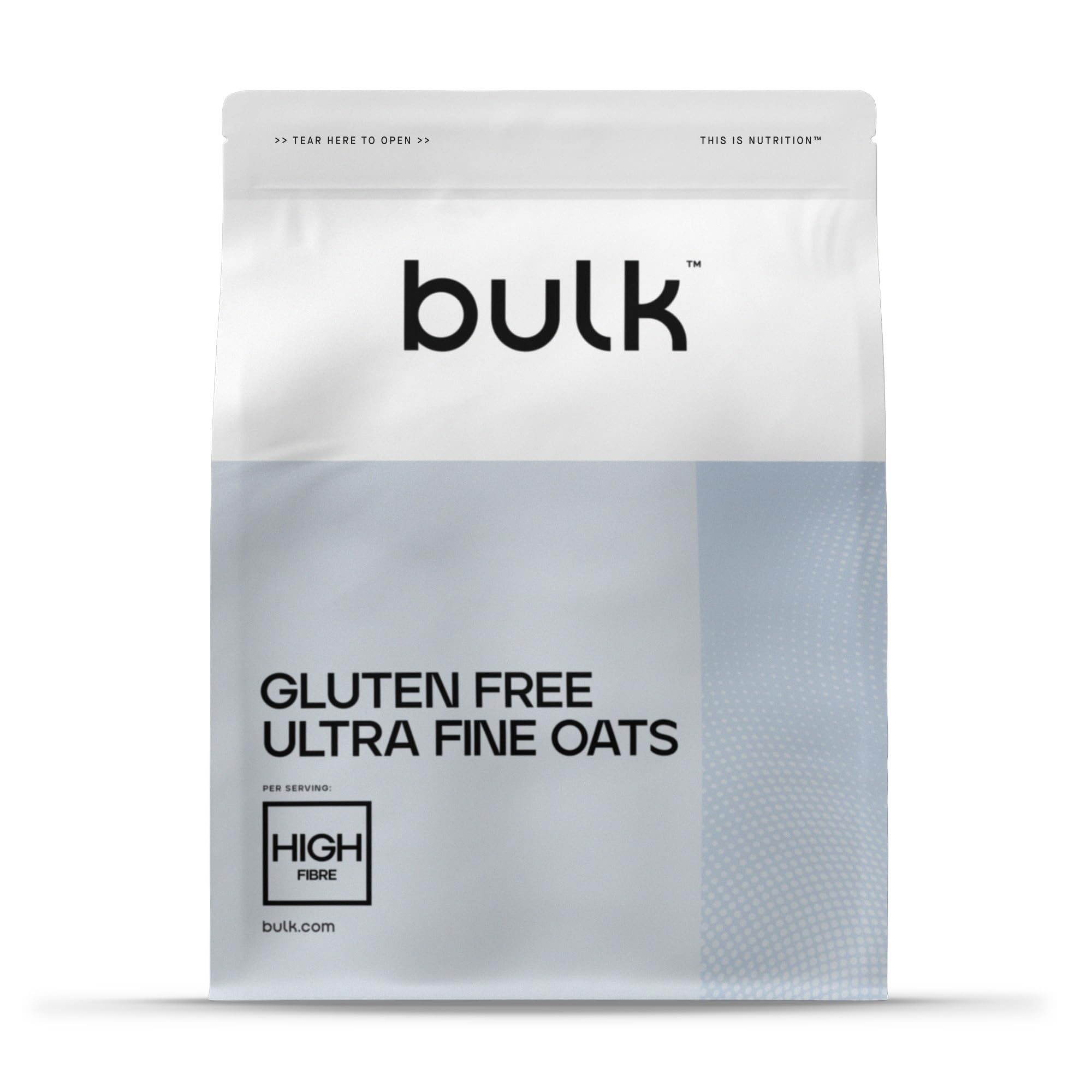 Bulk Gluten Free Ultra Fine Oats, 1 kg - High Energy, Low Sugar Carbohydrate Source