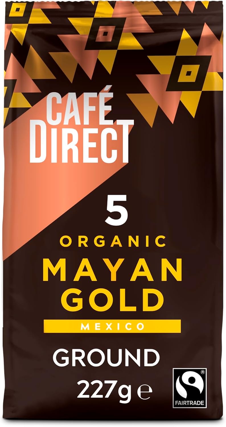 Cafédirect Mayan Gold Mexico Organic Fairtrade Ground Arabica Coffee 227g