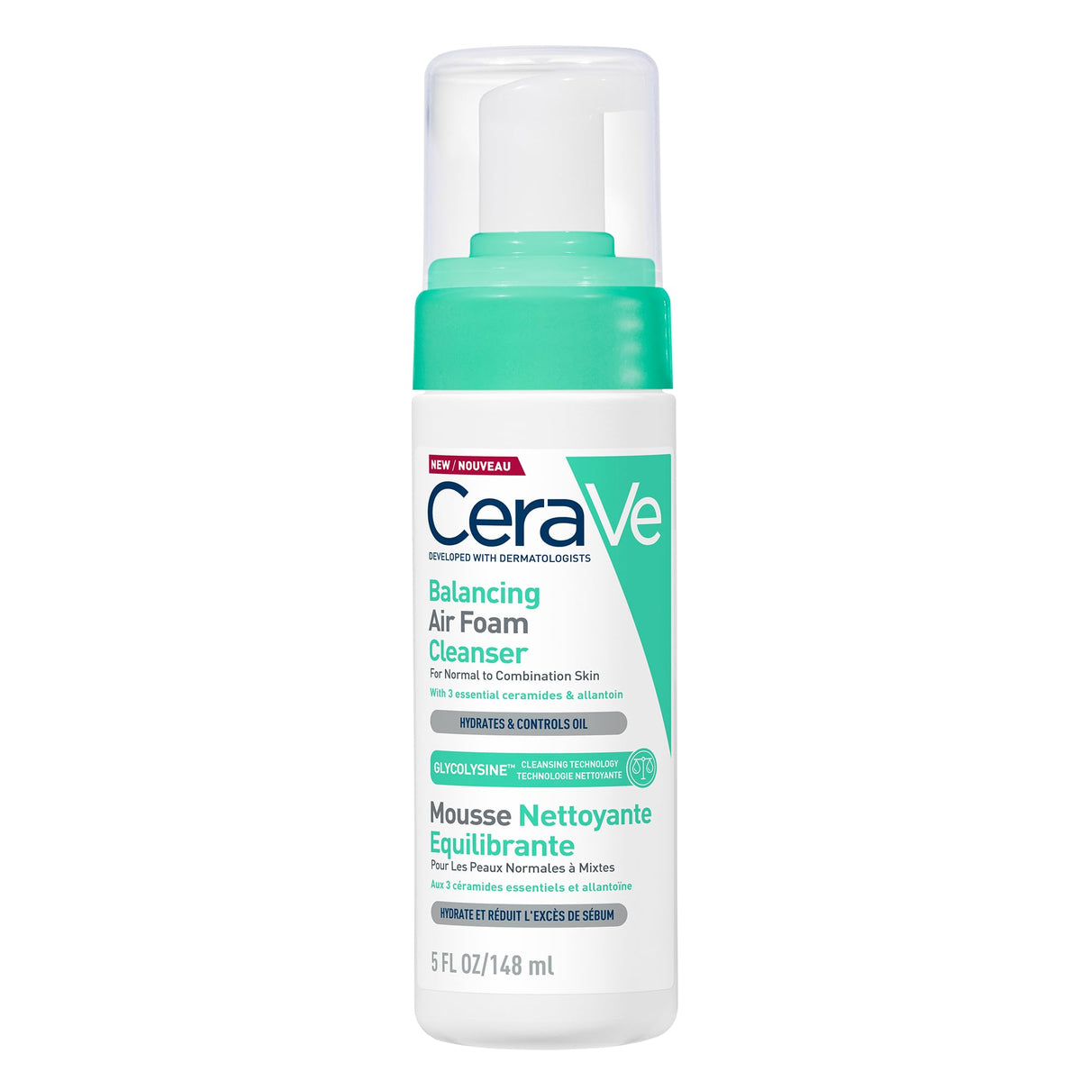 CeraVe Balancing Air Foam Facial Cleanser - Oil Control & Hydration | 150ml
