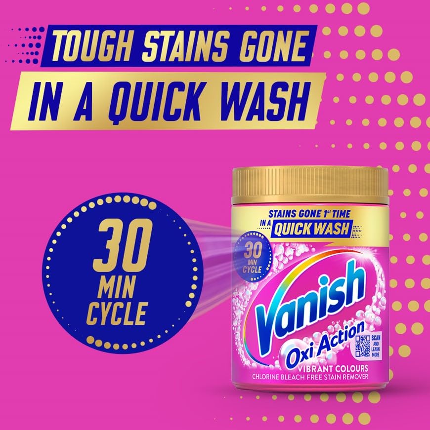 Vanish - Oxi Advance Laundry Booster Powder 470g 7