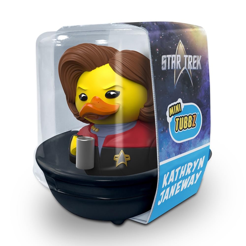 Mini Kathryn Janeway - Official Star Trek TUBBZ Vinyl Rubber Duck Collectible 7