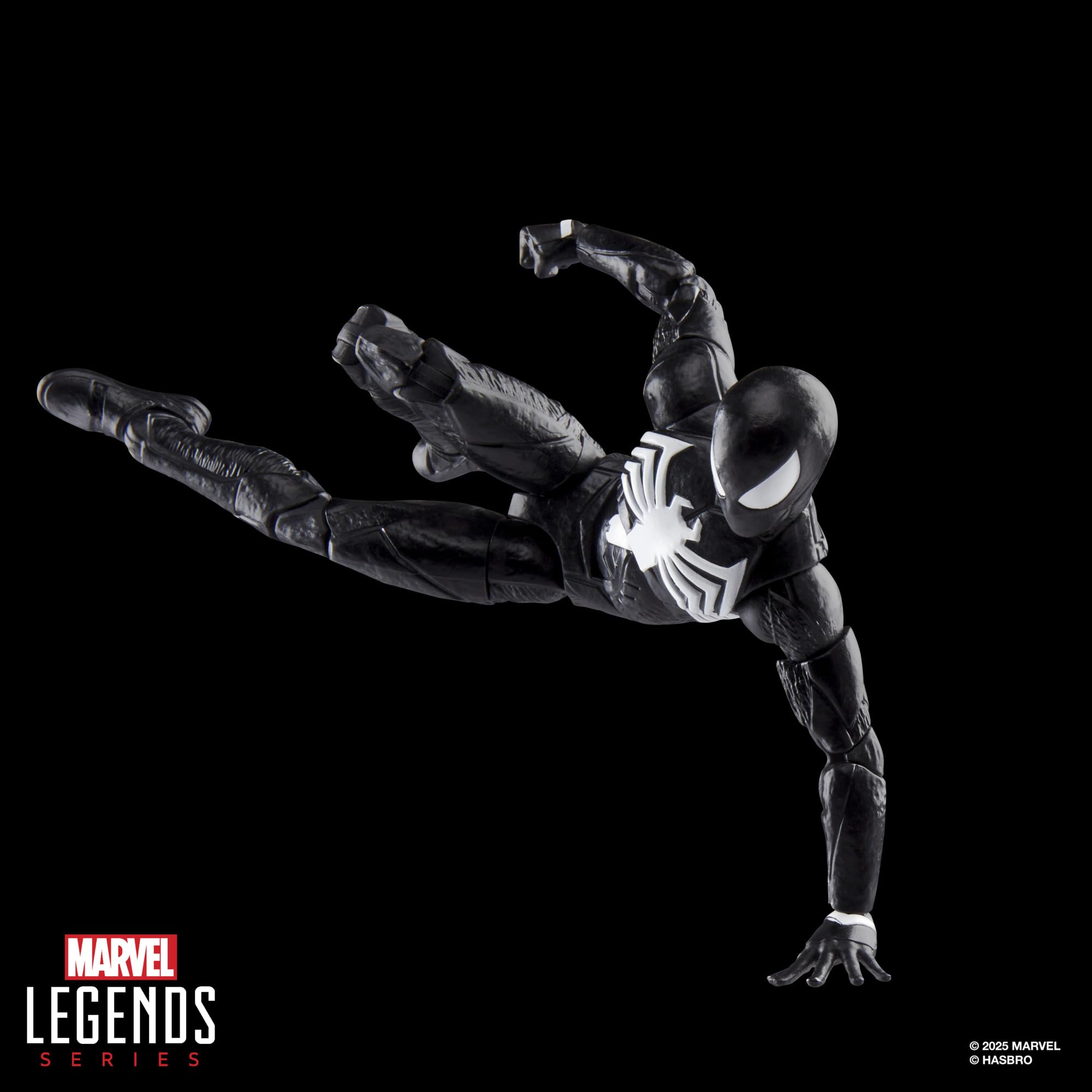 Marvel Legends Series Gamerverse - Spider-Man Peter Parker Black Suit Action Figure 5