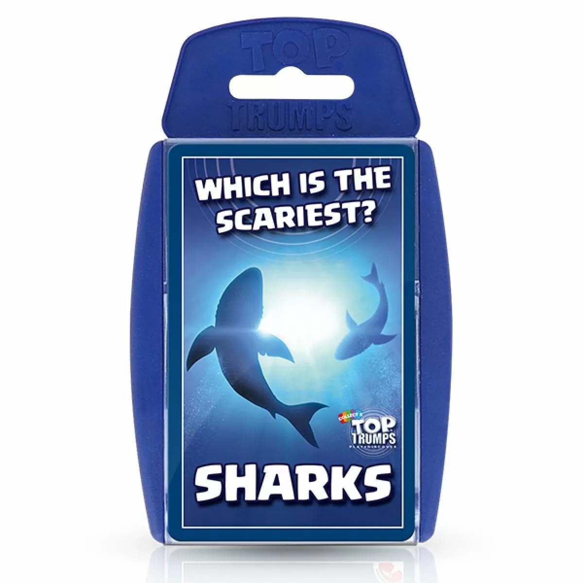 Top Trumps Sharks Classics Card Game - Entertaining Educational Game | Portable Plastic Case | Multicolor