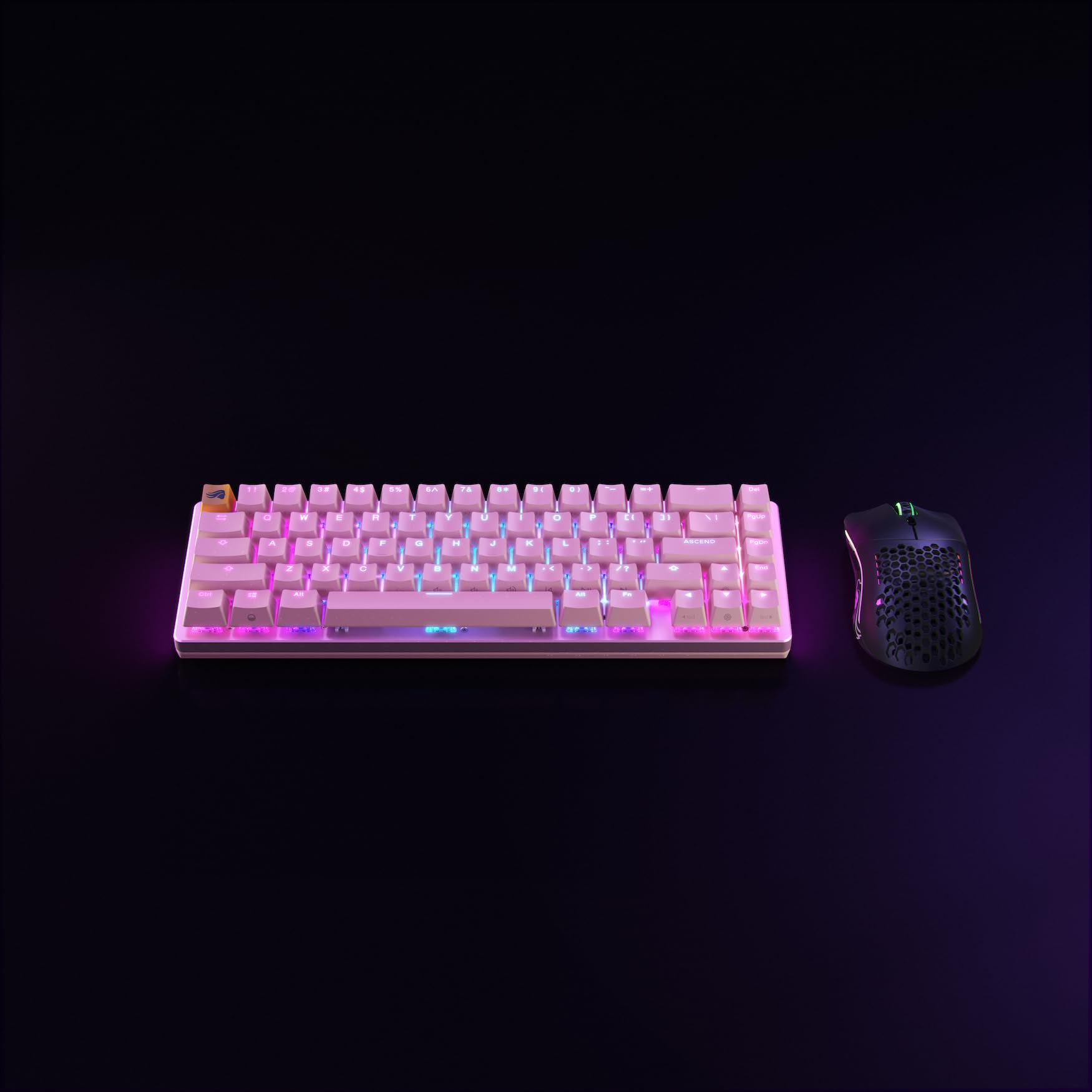 Glorious Gaming GMMK 2 Compact (65%) - UK QWERTY Mechanical Gaming Keyboard with Hot-Swap Switches & RGB 16