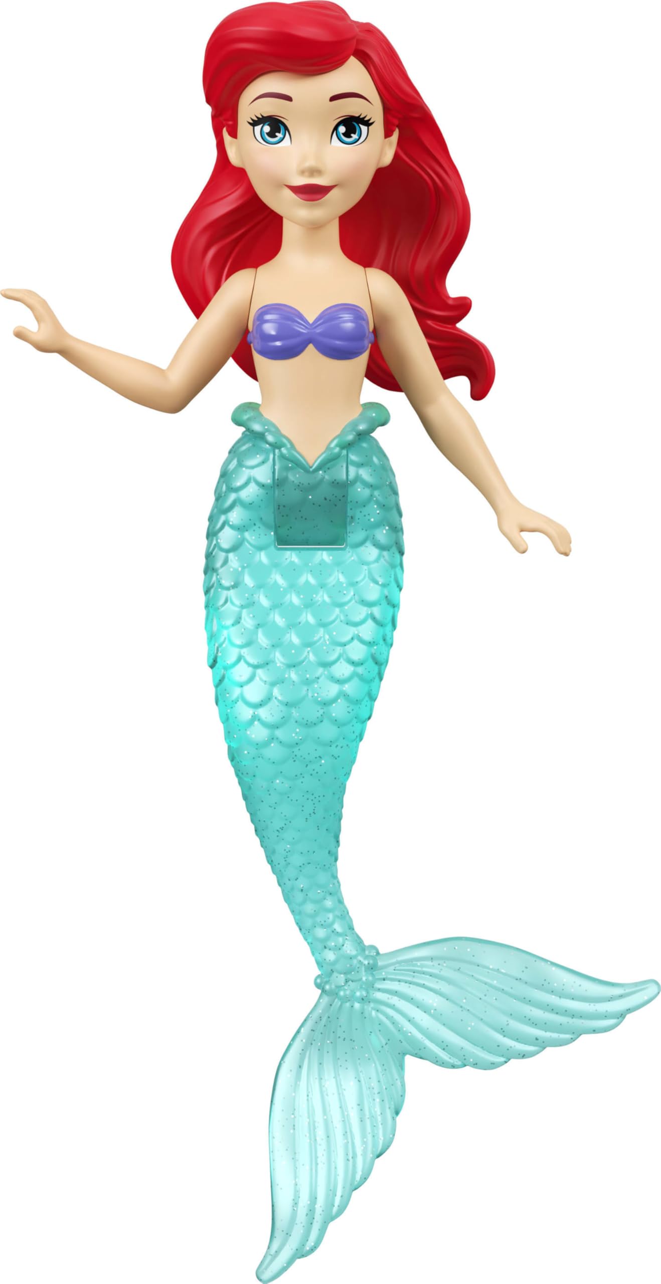 Mattel Disney Princess The Little Mermaid Small Doll 4-Pack with Ariel, Eric, Triton & Ursula | 3.5-inch