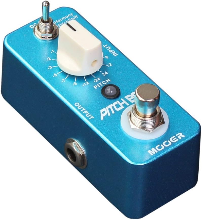 MOOER Pitch Box Pitch Shifter Harmonizer Pedal MPS1 – Blaues Gitarreneffektpedal 8