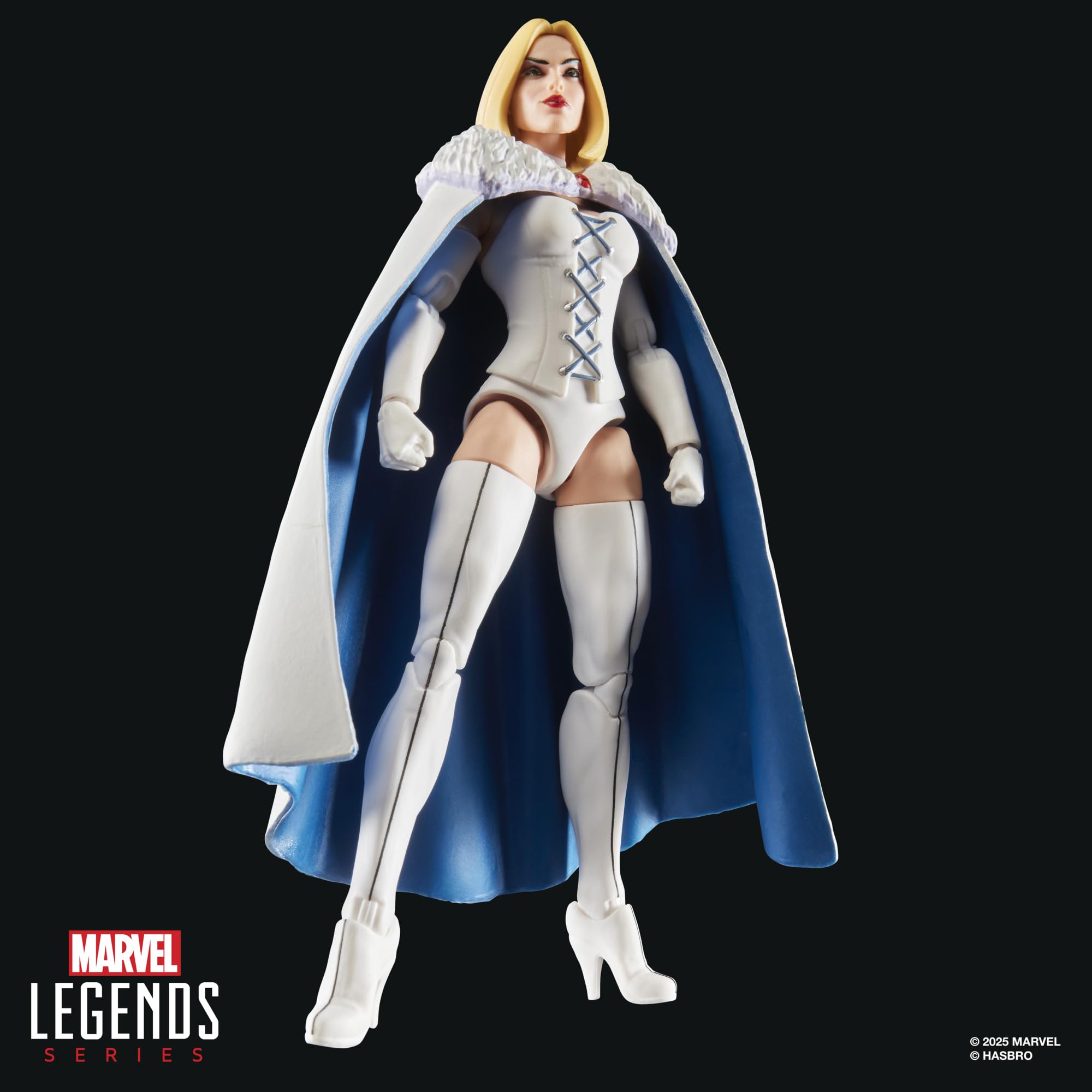 Marvel Legends Series Emma Frost Action Figure - 6-Inch X-Men '97 Collectible with Articulation & Accessories 6