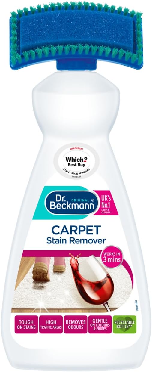 Dr. Beckmann - Carpet Stain Remover with 2-in-1 Brush (650 ml)