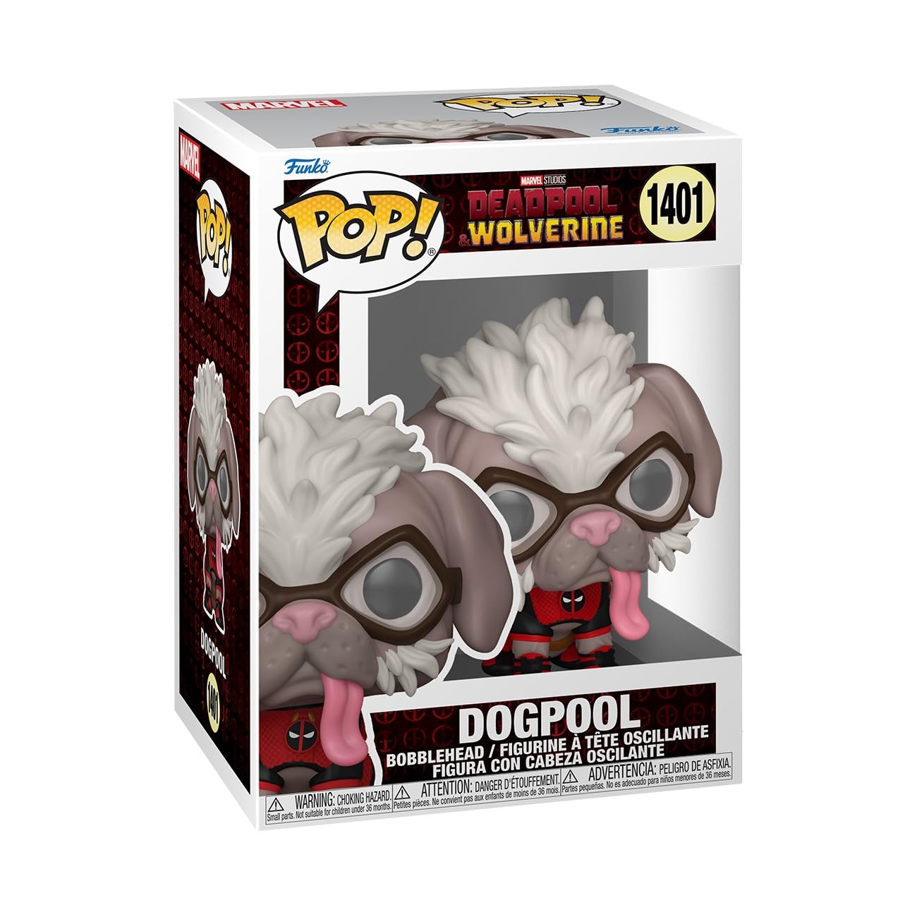 Funko Pop! Marvel: Deadpool & Wolverine - Dogpool Vinyl Figure 9