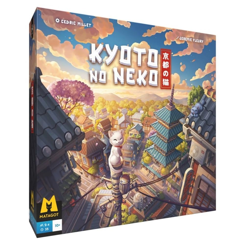 Matagot Kyoto No Neko Board Game