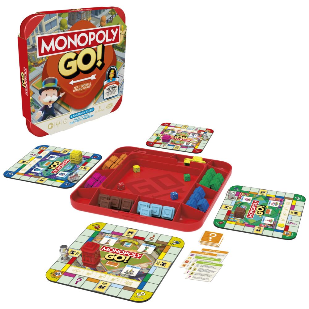 Monopoly Monopoly GO! Board Game - English Version 6