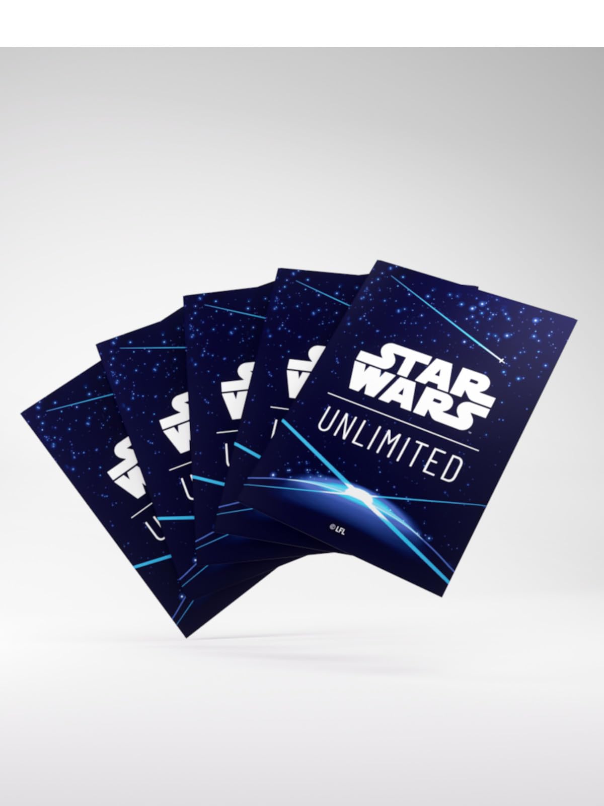 Gamegenic Star Wars: Unlimited Art Sleeves – Blaues Kartenrückseitendesign 3