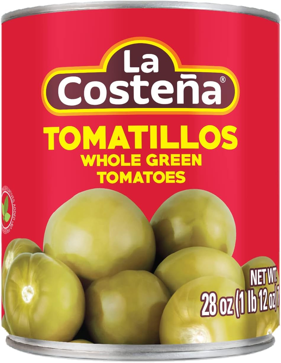La Costena Tomatillos 794g - Whole Cooked Tomatillos in Water with Citric Acid