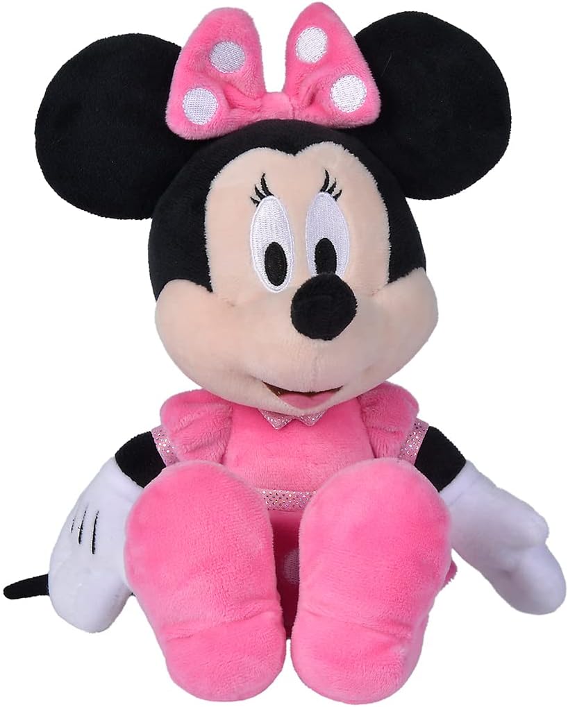 Simba Minnie Mouse Plush Toy - 25cm Disney Licensed Soft Doll
