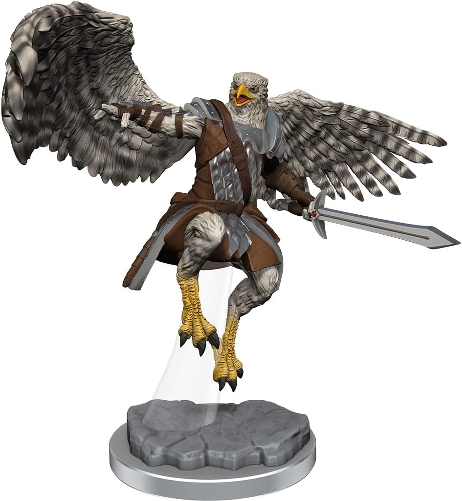 WizKids D&D Nolzur's Marvelous Miniatures - Aarakocra Paladins (2 Units) | Cardboard 2