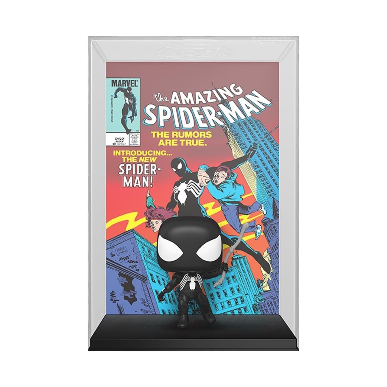 Funko Comic Cover Amazing Spider-Man #252 - Spider-Man Collectable Vinyl Figure | 7-Inch Display
