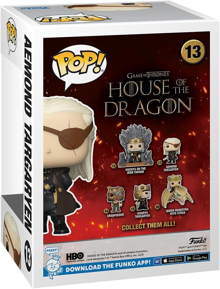Funko Pop! TV House of the Dragon - Aemond Targaryen Vinyl Figure (76471)
