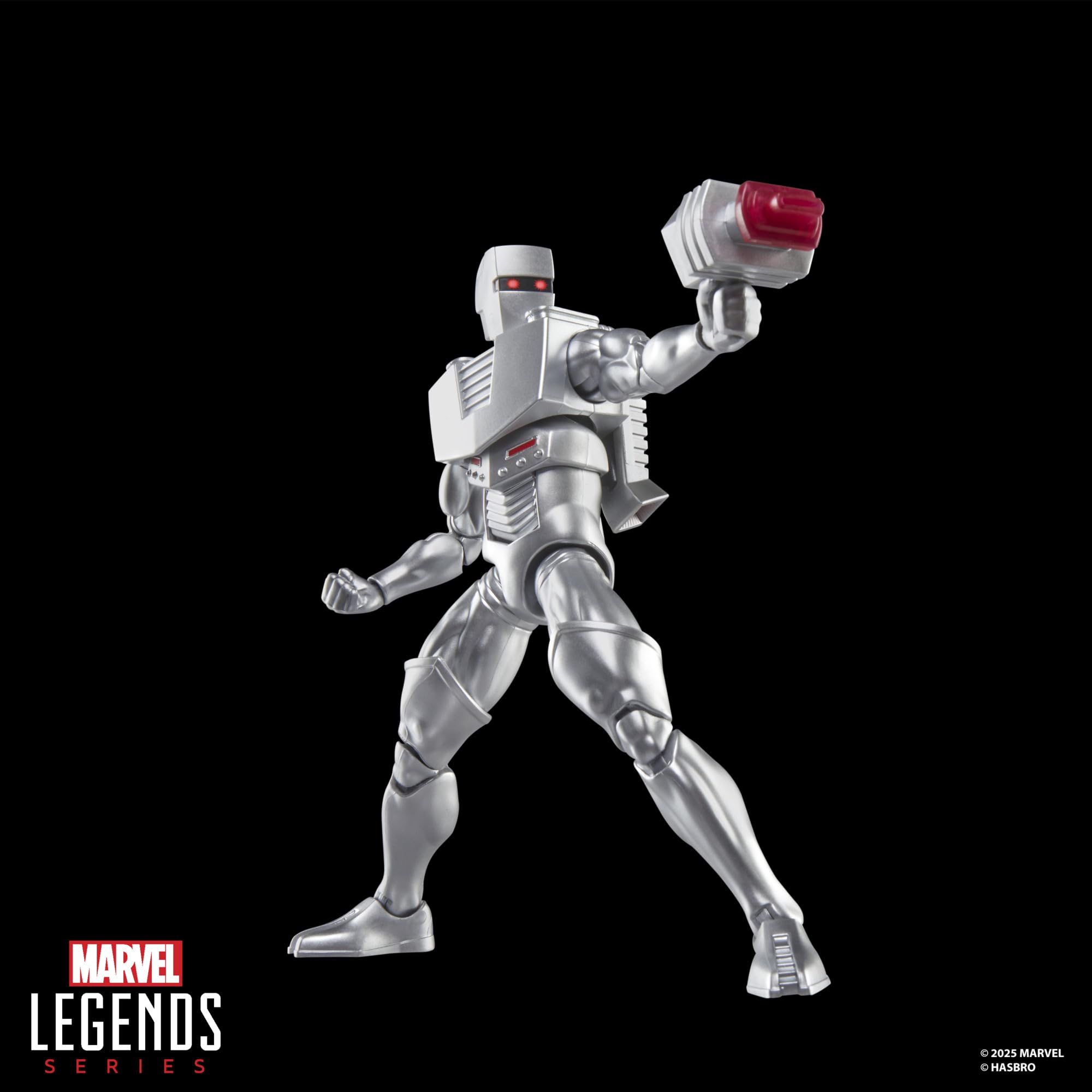 Marvel Legends Series Rom: Spaceknight Action Figure - Silver 6-Inch Collectible 5
