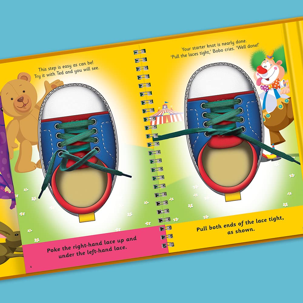 Imagine That I Can Tie My Own Shoelaces Activity Book | Hardcover | Ages 4-7
