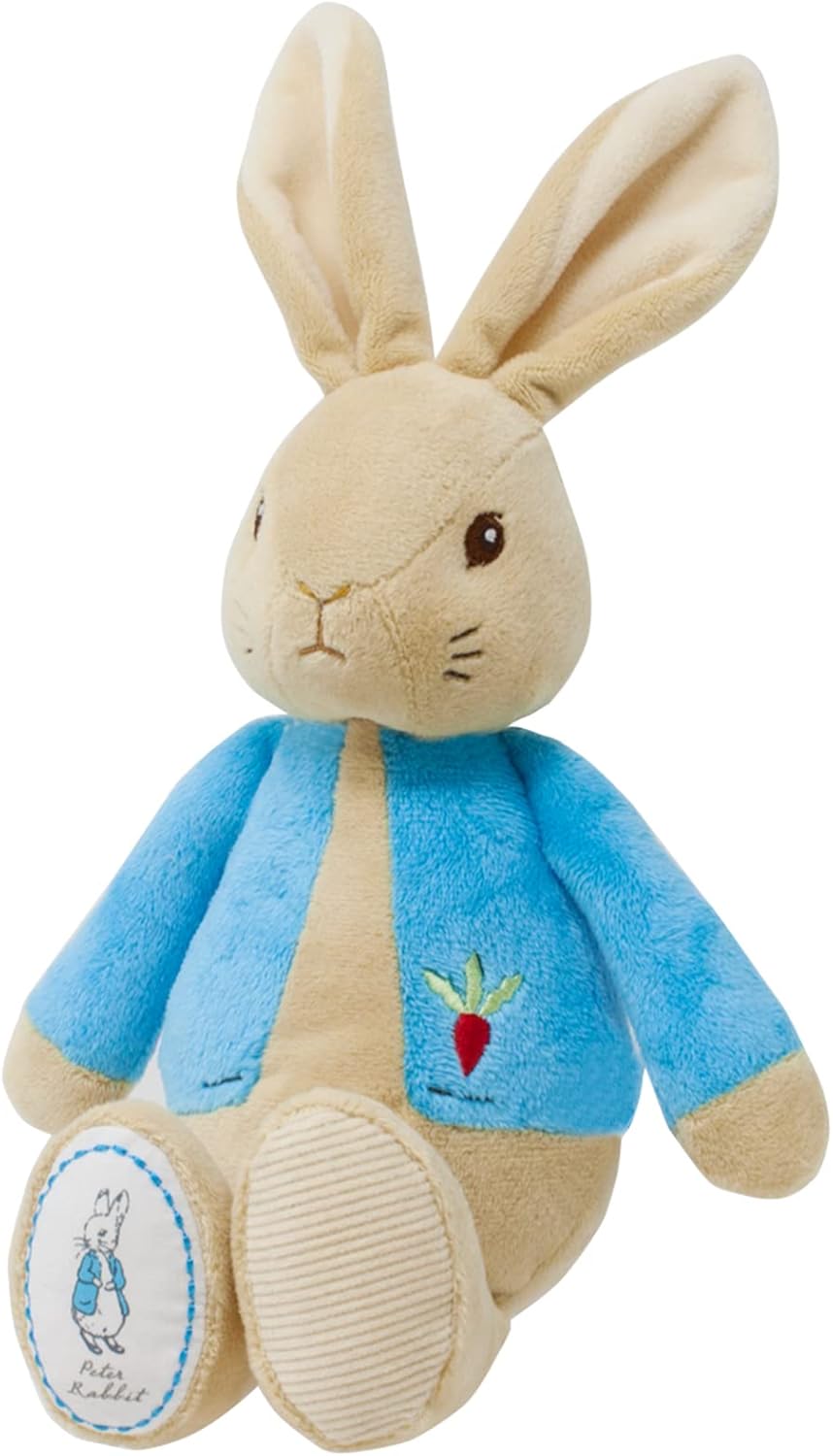 My First Peter Rabbit Soft Toy - Beatrix Potter Plush Bunny for Babies & Toddlers