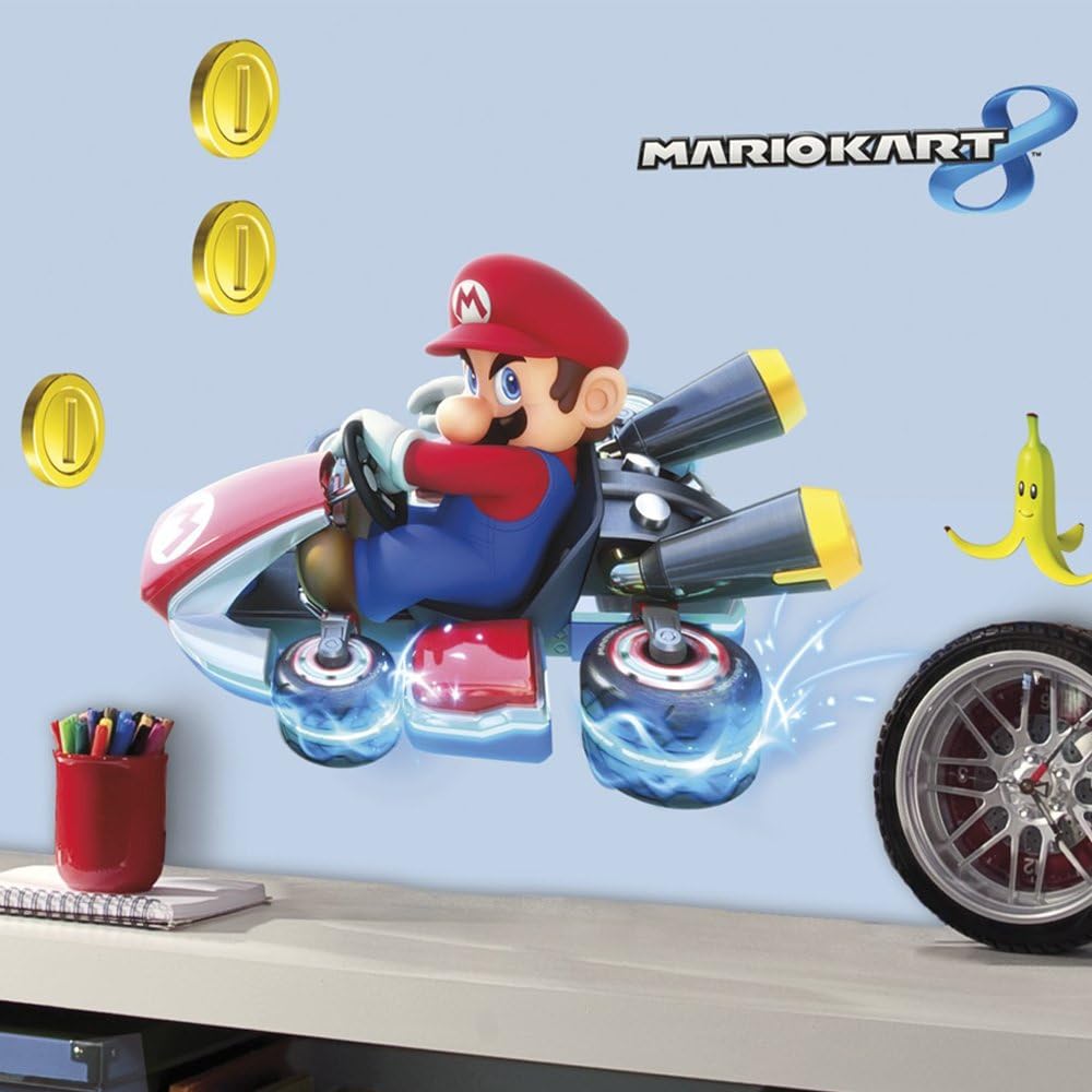 Mario Kart 8 – Nintendo Switch Wandaufkleber (Ausgabe 2023)