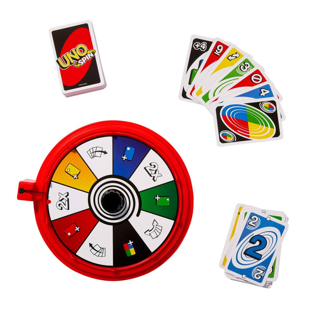 Mattel UNO Spin Card Game 12