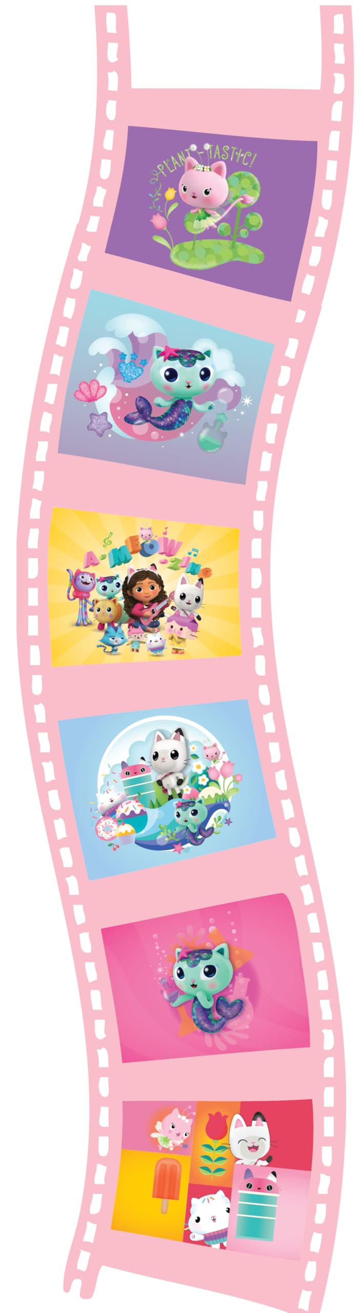 Lexibook Gabby's Dollhouse Story Projector & Torch Light - 24 Images, 3 Discs, Ages 3+ 3