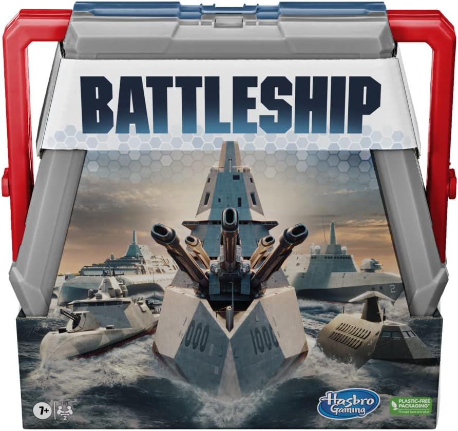 Hasbro Gaming Battleship Classic Board Game Strategy Game 4
