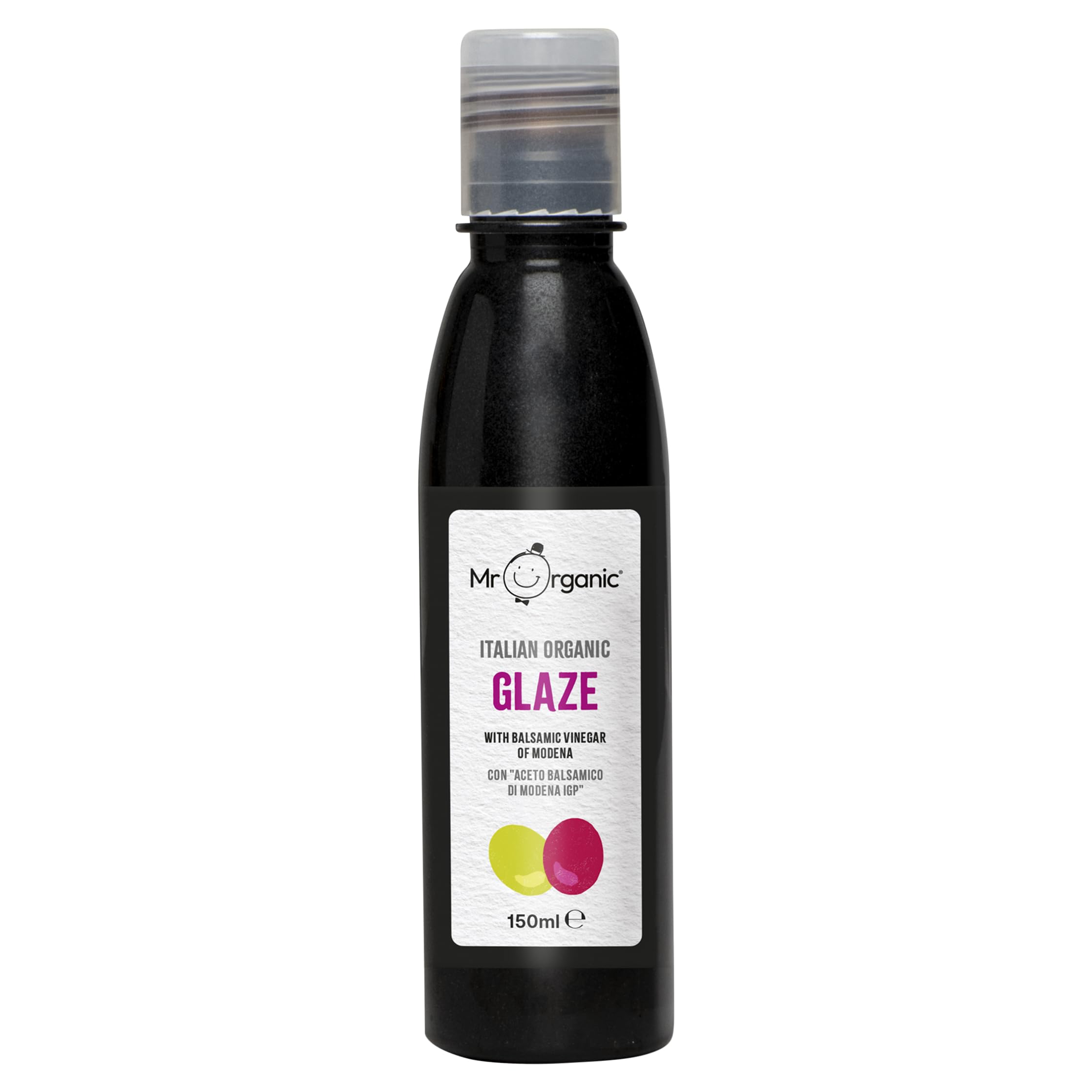 Mr Organic Glaze with Balsamic Vinegar of Modena - Organic Italian Cooking Sauce