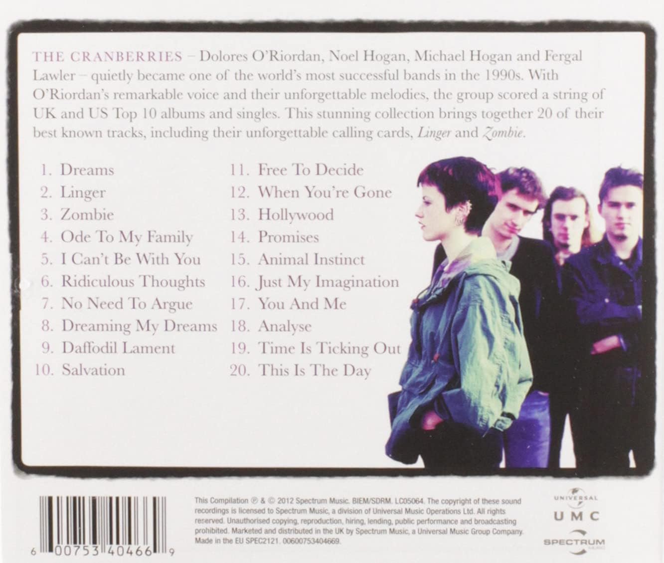 The Cranberries - Dreams: The Collection [Audio CD]