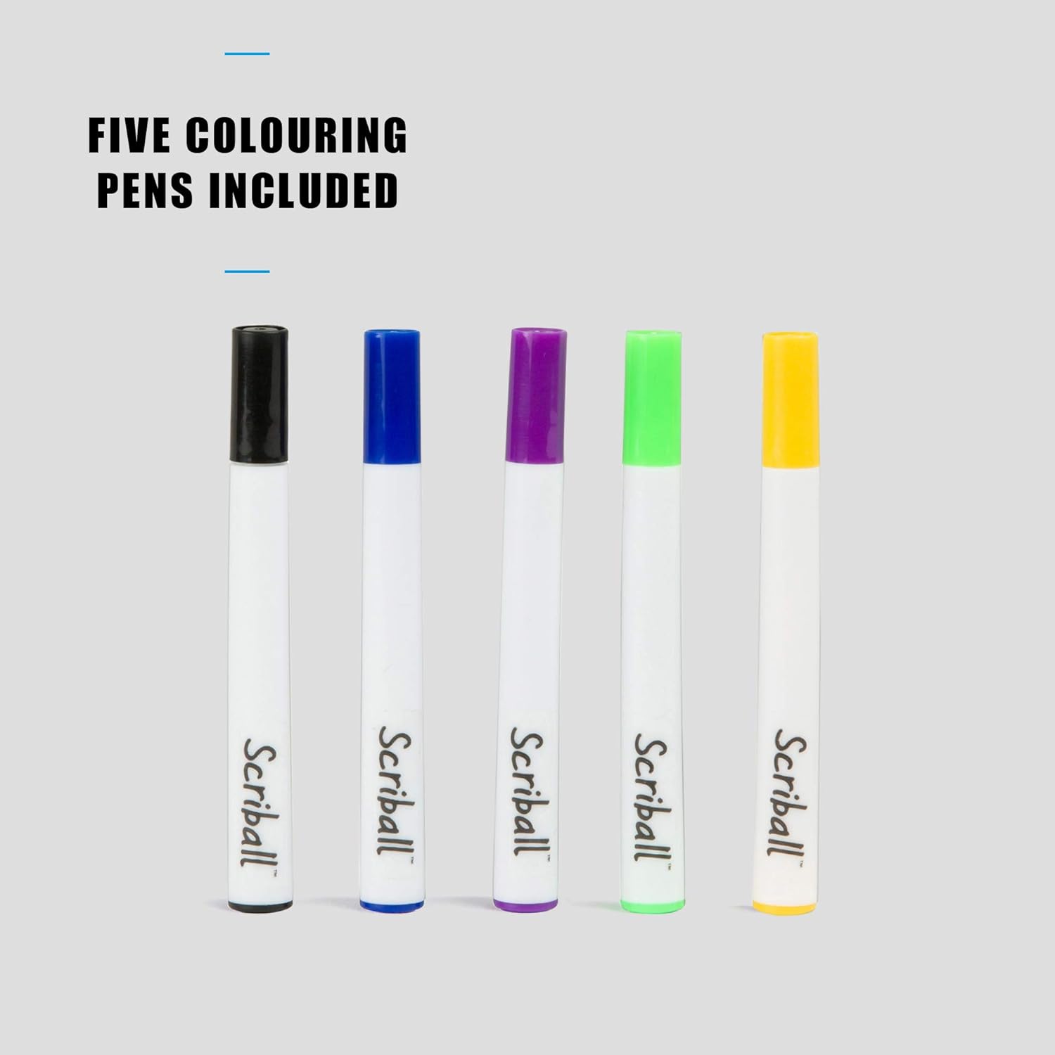 Mitre Scriball Zultz Personalisable Mini Football with Colouring Pens 3