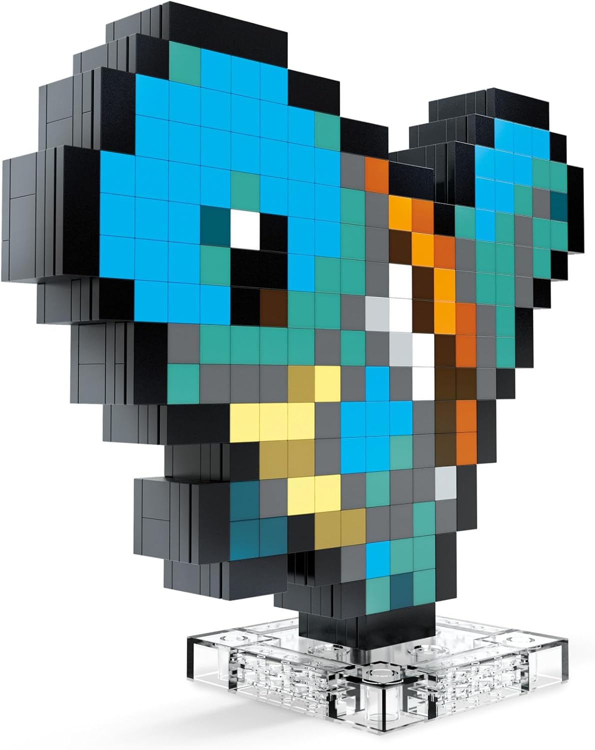 MEGA Pokémon Squirtle Building Set - 367-Piece Pixel Art Figure for Adult Collectors