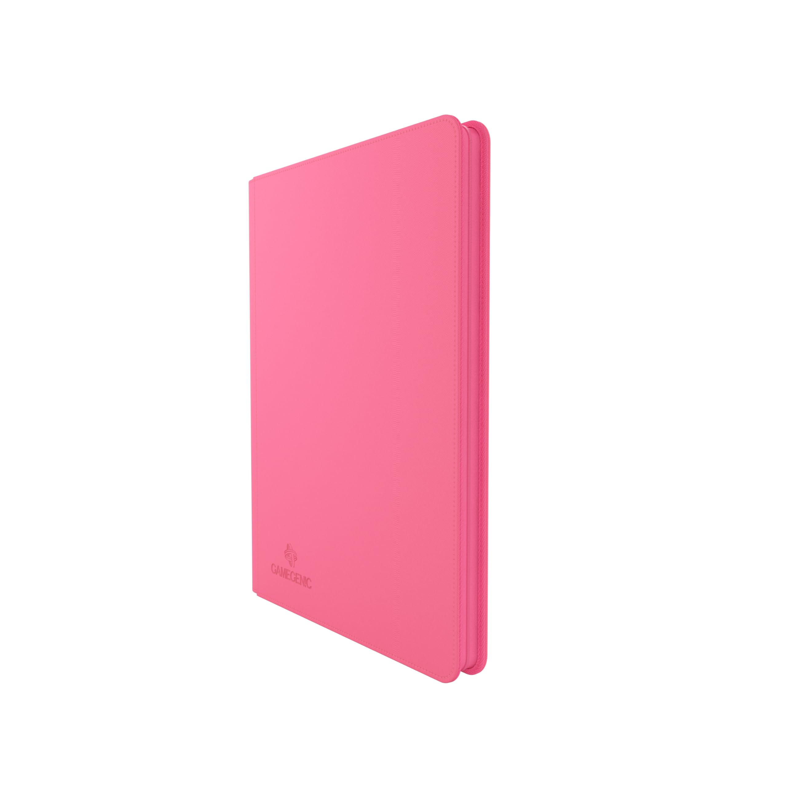 Gamegenic Zip-Up Album 18-Pocket - Pink Trading Card Game Organizer 3