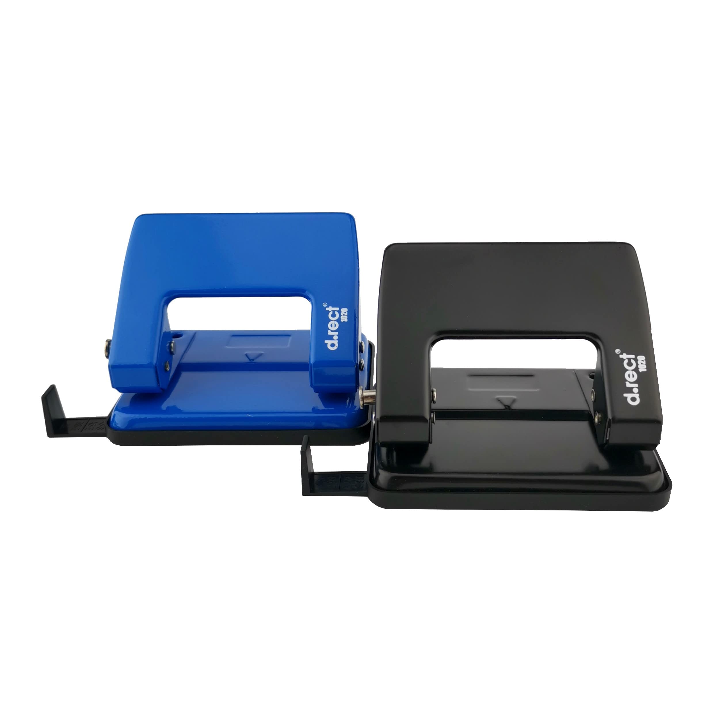 D.RECT Metal 2-Hole Punch 110793 - 20 Sheet Capacity | 12mm Pin Diameter 7
