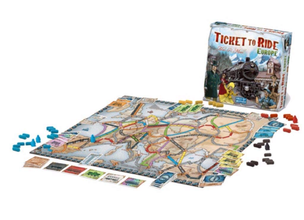 Days of Wonder Ticket to Ride Europe Board Game