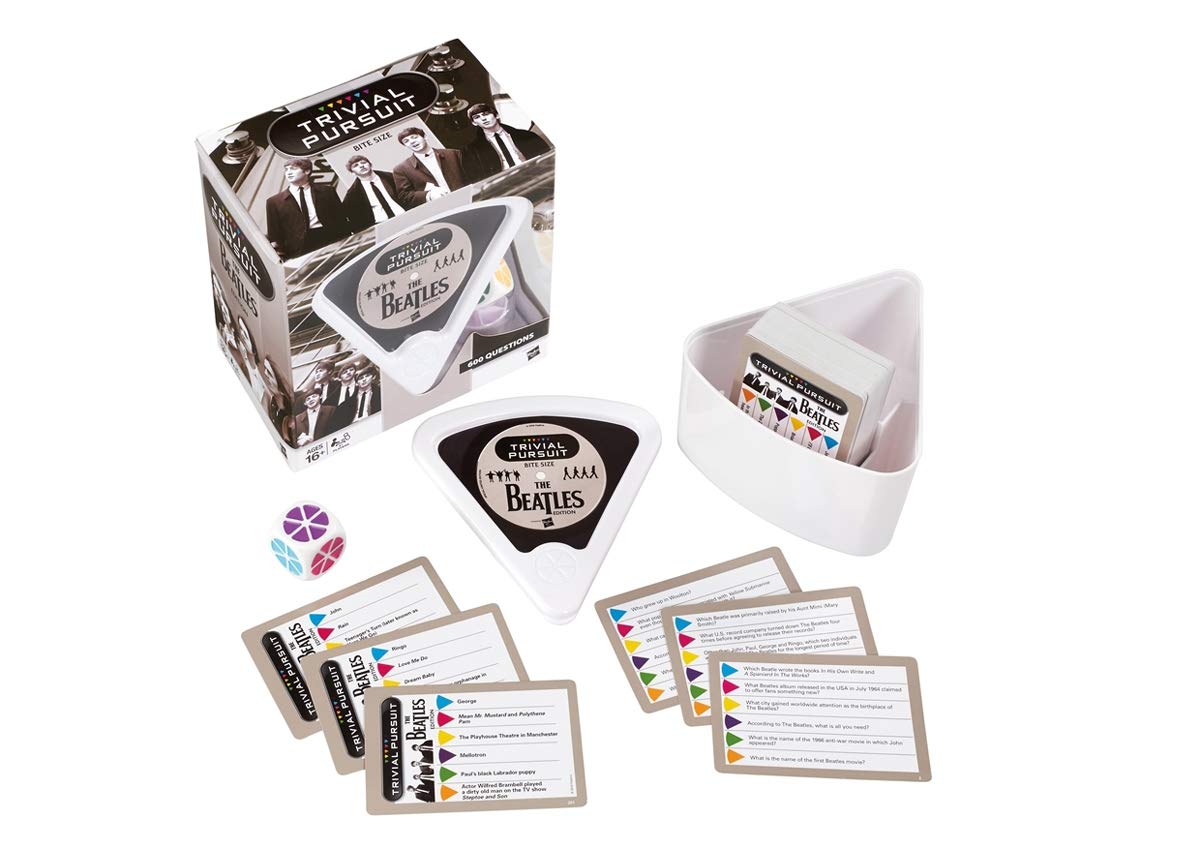 Winning Moves The Beatles Trivial Pursuit Board Game | 2-6 Players | Bite Size Format 4