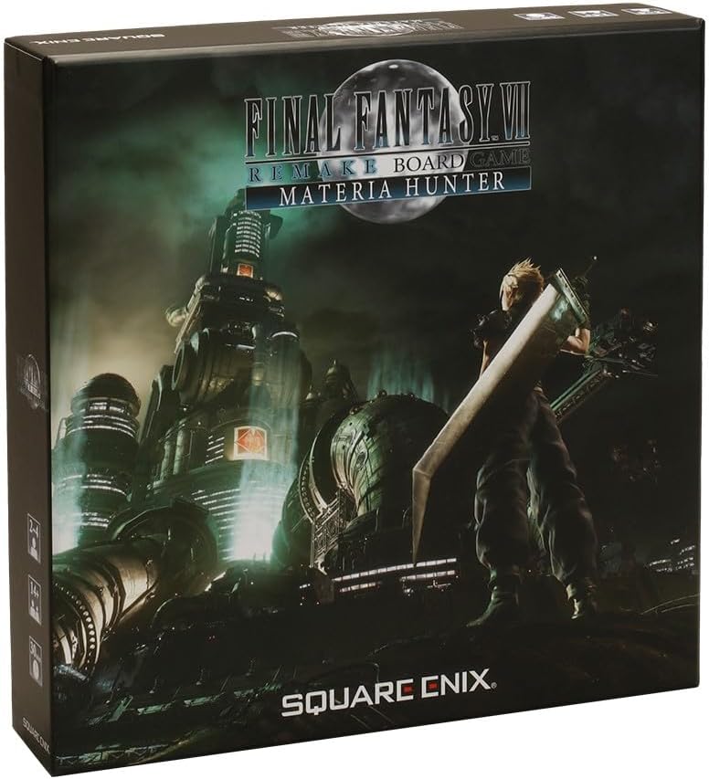 Square Enix Final Fantasy VII Remake Board Game Materia Hunter