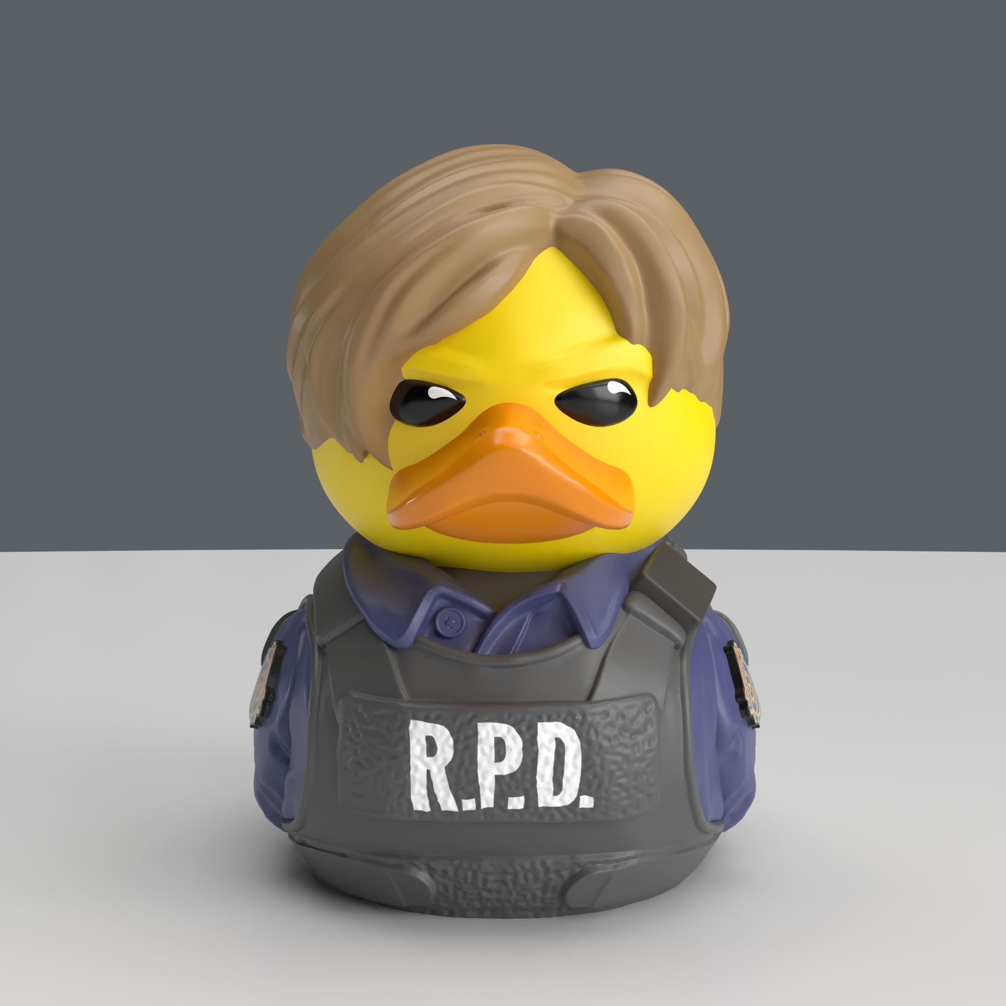 TUBBZ Mini: Resident Evil - Leon S. Kennedy Cosplaying Rubber Duck Vinyl Figure 5