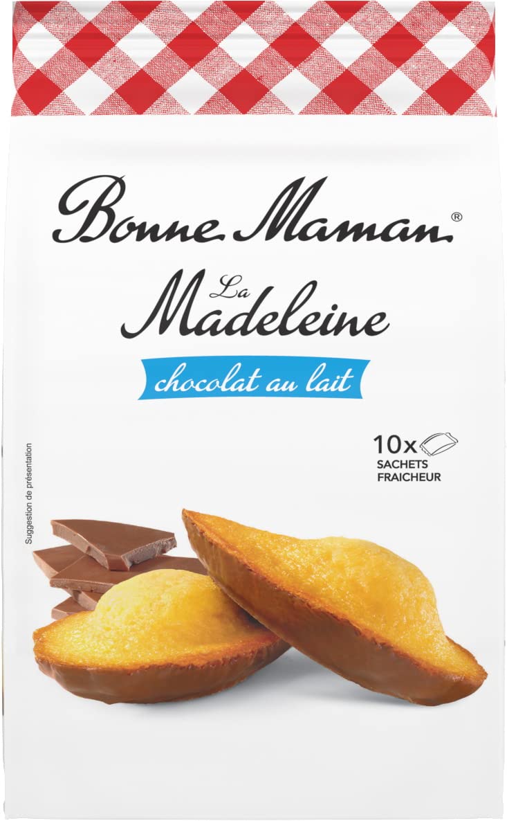 Bonne Maman Original French Madeleines with Milk Chocolate