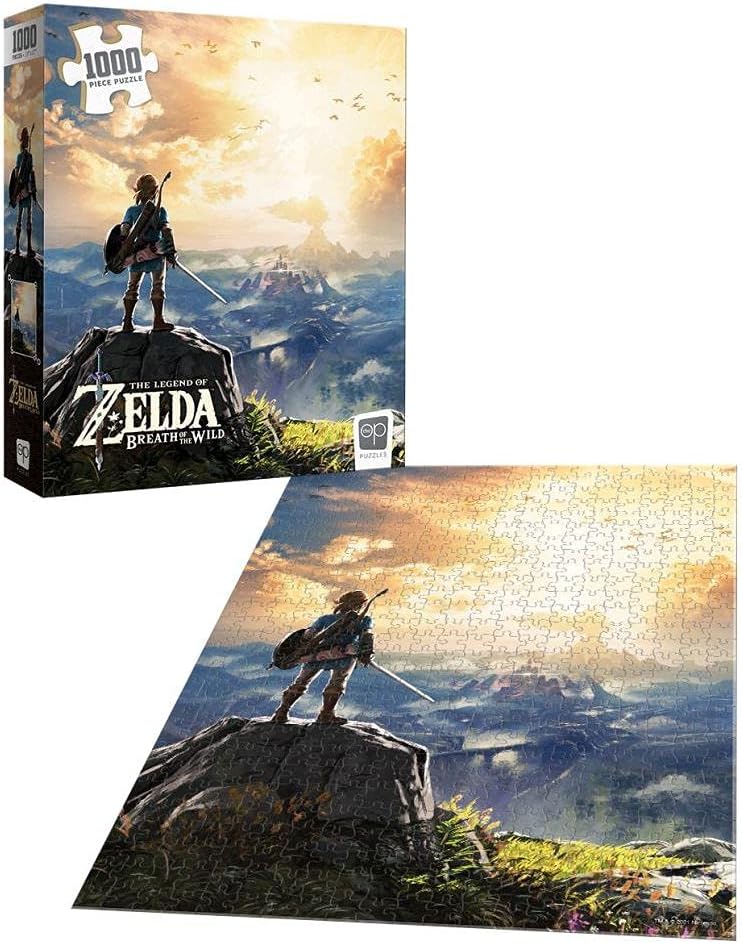 ZELDA PZ005-689 Breath of the Wild 1000-Piece Jigsaw Puzzle