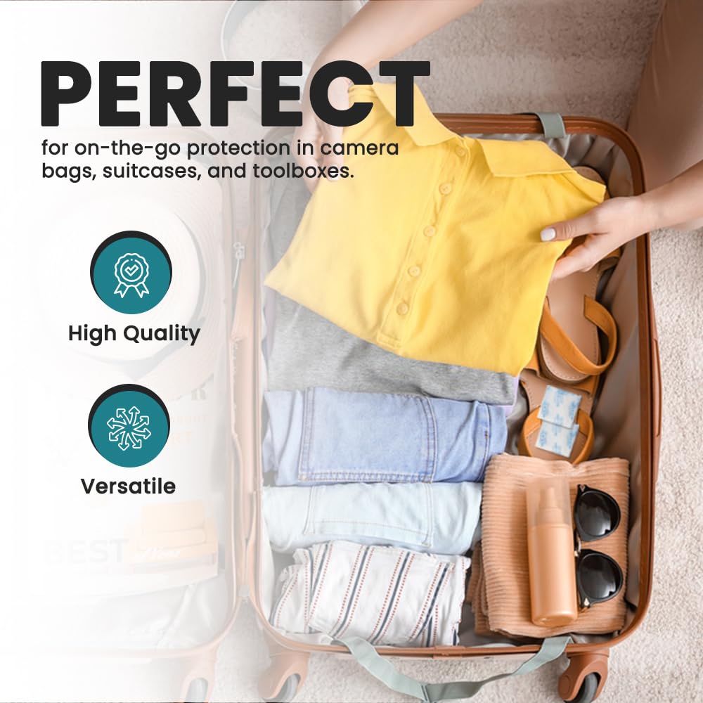 1ABOVE - 5g Silica Gel Sachets 60 Pack | Desiccant Bags for Moisture Absorption 7